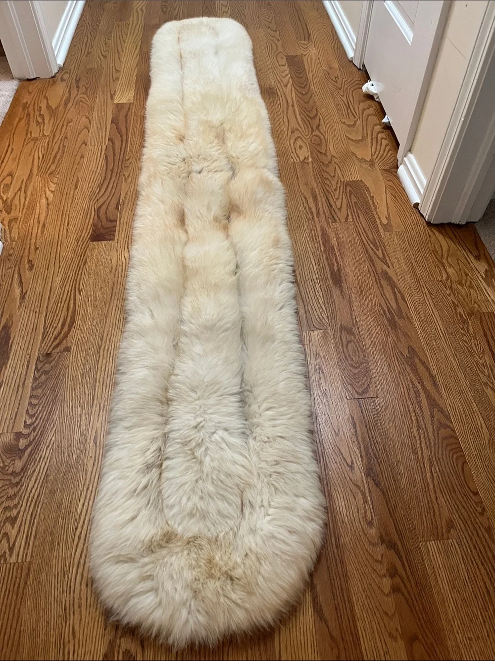 Genuine Fox Fur Wrap - Long
